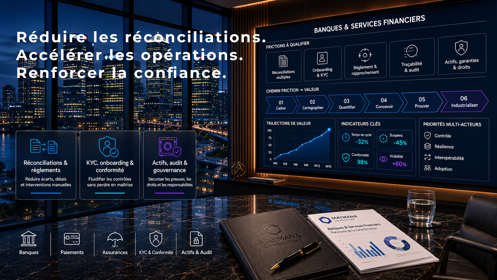 Transformation des banques et services financiers par la Blockchain, l’IA et la Data